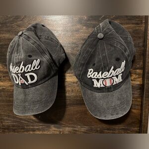 Baseball Mom & Baseball Dad hat
Adjustable